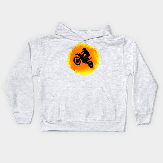 Blazing Sun Kids Hoodie by AROJA